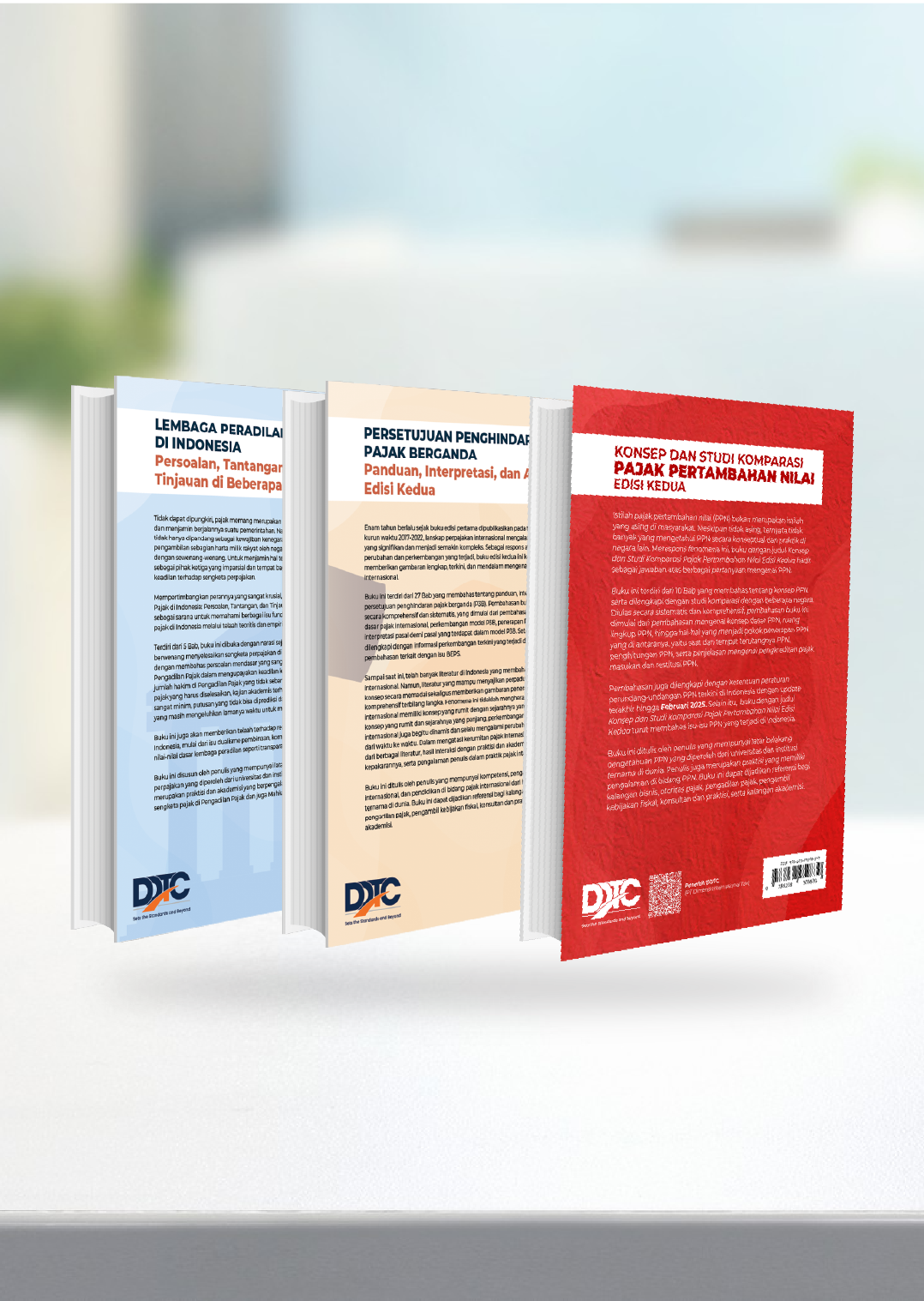 Buku PPN Edisi Kedua + Buku P3B Edisi Kedua + Buku Lembaga Peradilan + 1 Bulan Perpajakan DDTC Premium