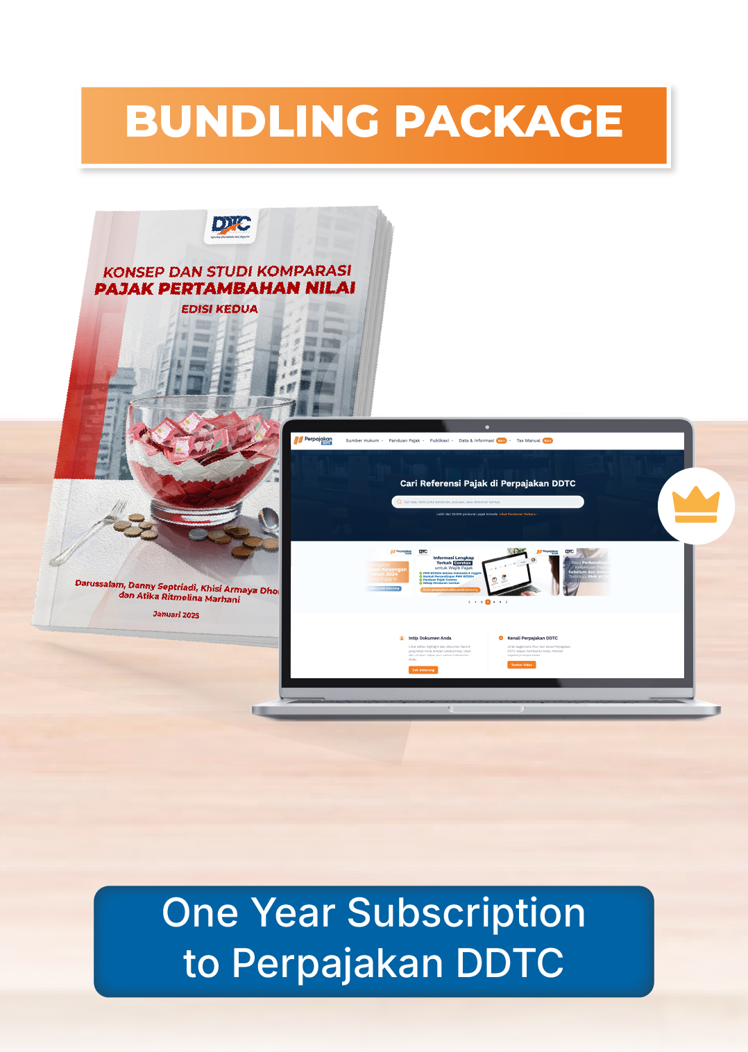 Buku PPN Edisi Kedua + 1 Tahun Perpajakan DDTC Premium