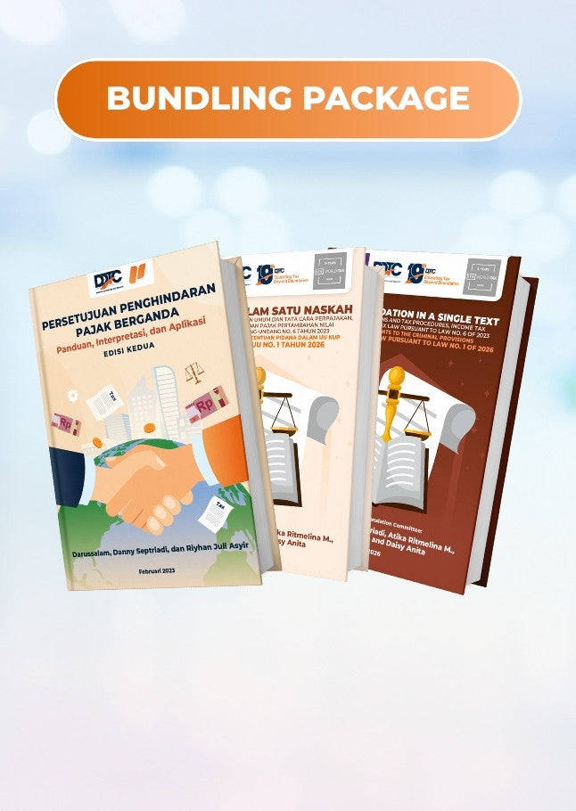 Paket Pajak Internasional: P3B Edisi Kedua, SDSN Dwibahasa (Indonesia dan English)