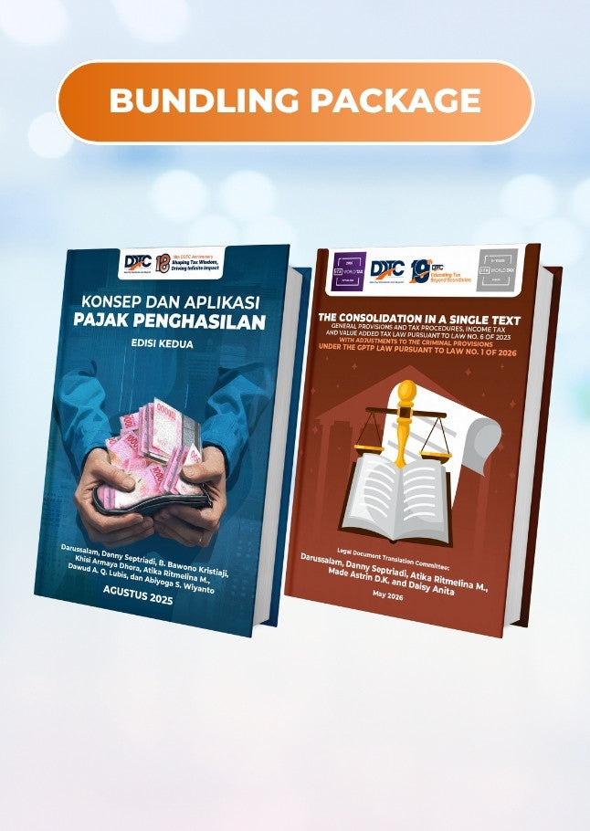 Paket Buku PPh dan English Tax Law Reference