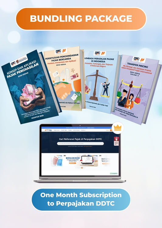 Buku PPh Edisi Kedua + Buku P3B Edisi Kedua + Buku Lembaga Peradilan + Buku Transfer Pricing + 1 Bulan Perpajakan DDTC
