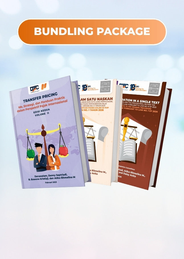 Paket Transfer Pricing Lengkap: Buku TP Edisi II Vol. II + SDSN Dwibahasa (Indonesia + English)