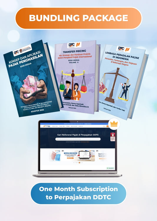 Buku PPh Edisi Kedua + Buku Transfer Pricing + Buku  Lembaga Peradilan + 1 Bulan Perpajakan DDTC