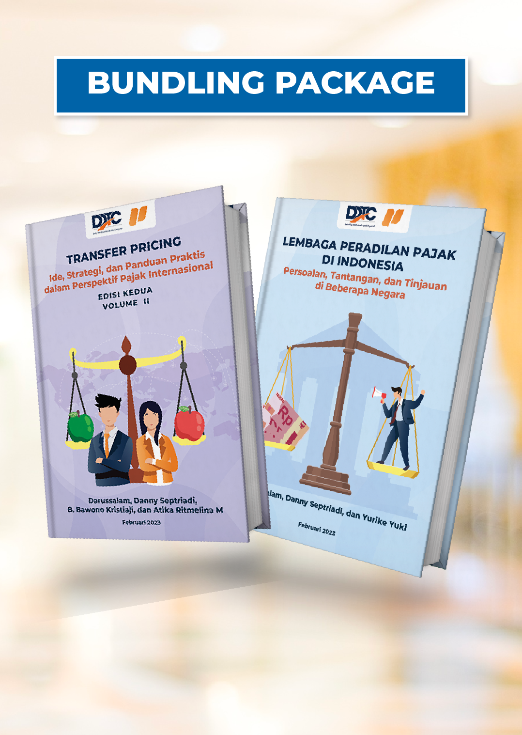 Buku Lembaga Peradilan Pajak di Indonesia + Buku Transfer Pricing Edisi 2 Volume II